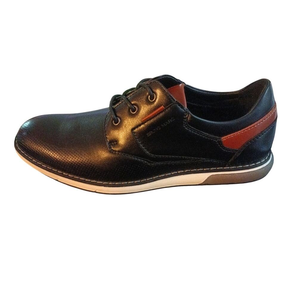 Bruno Marc Boy's Casual Dress Oxford Sneaker Vegan Leather Breathable Size 6